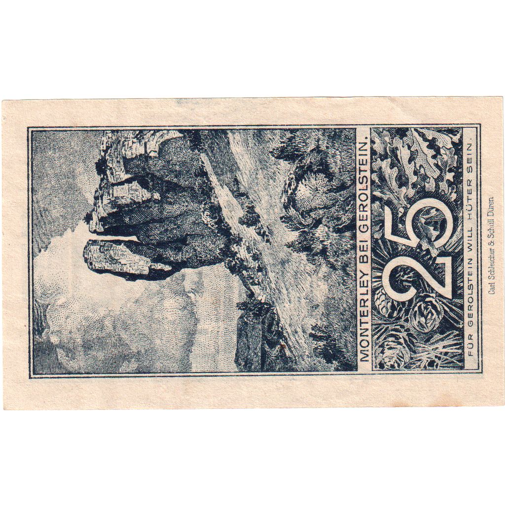 Alemania, Kreis Daun, 25 Pfennig, 1920-02-20, 115413, SC