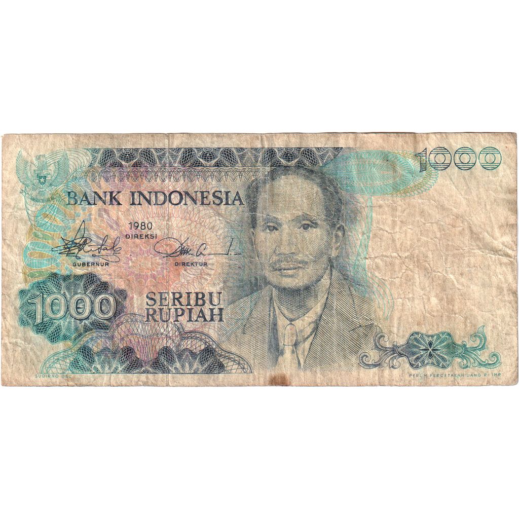 Indonésia, 1000 Rupiah, VF(20-25)