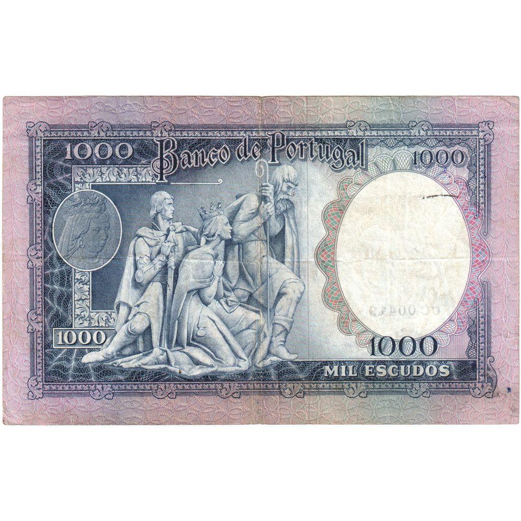Portugal, 1000 Escudos, 1961-05-30, VF(30-35)