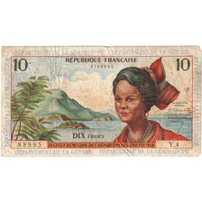 Antille francesi, 10 Francs, MB