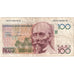 Belgio, 100 Francs, MB+