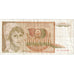 Yugoslavia, 1,000,000 Dinara, MBC
