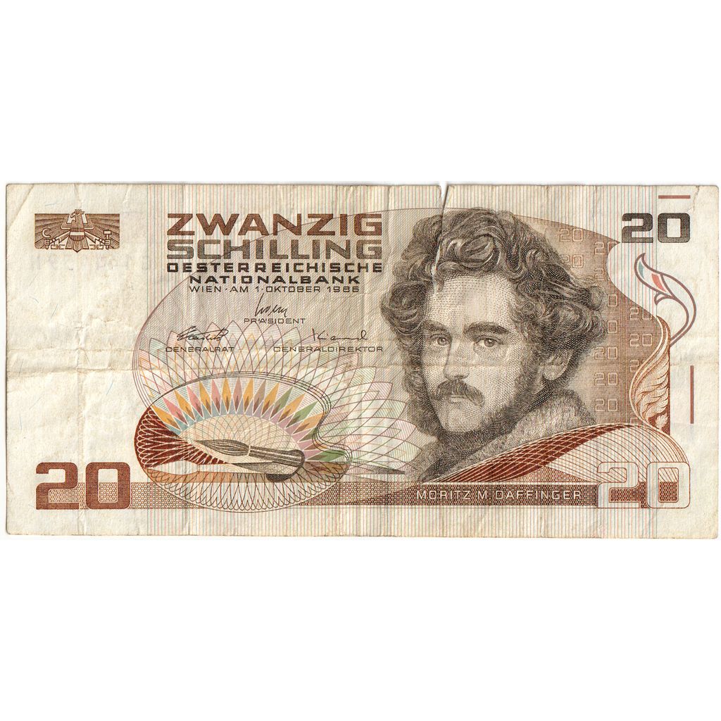 Österreich, 20 Schilling, 1986-10-01, SGE+