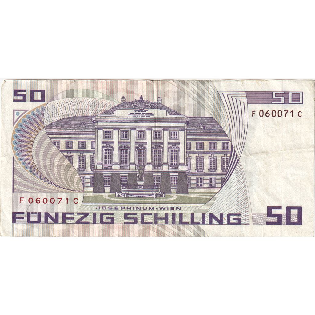 Austria, 50 Schilling, 1986-01-02, BB