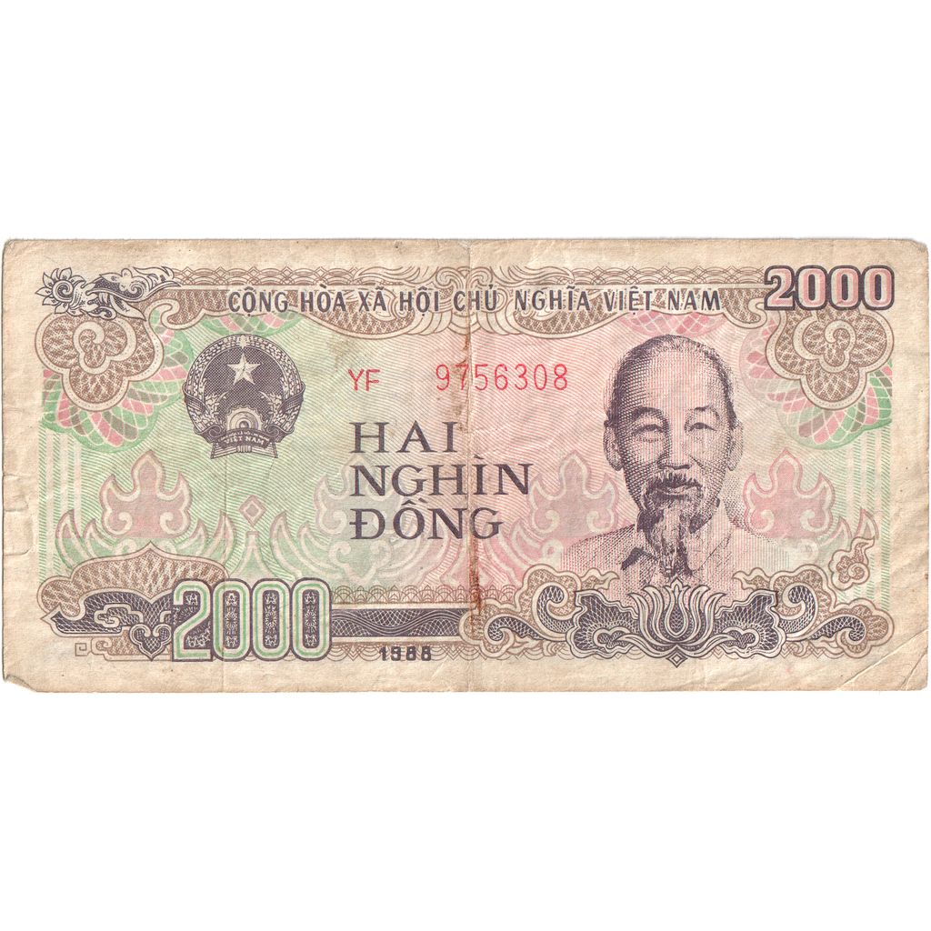 Vietnam, 2000 Dông, 1988, BC