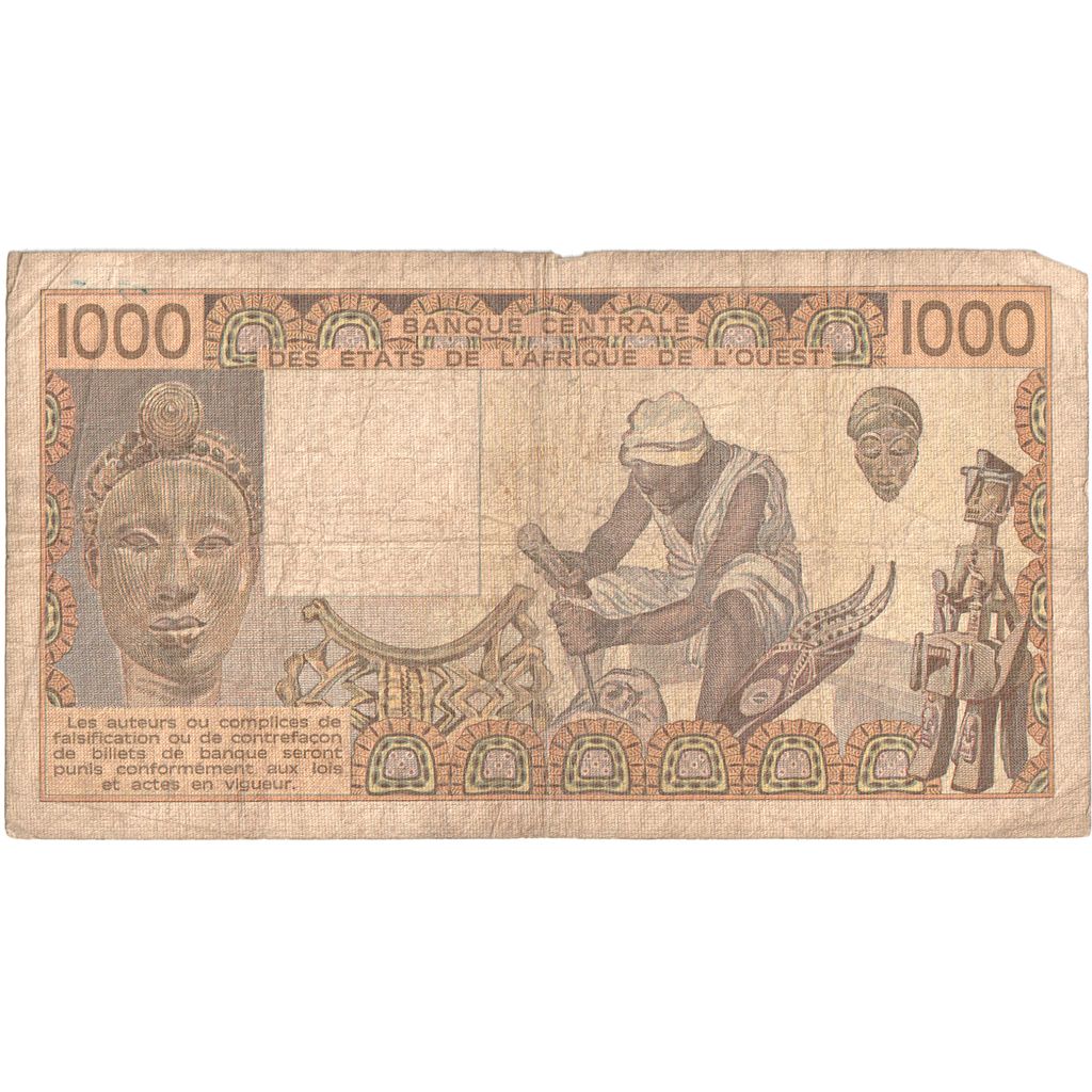 Communauté économique des États de l'Afrique de l'Ouest, 1000 Francs, B+