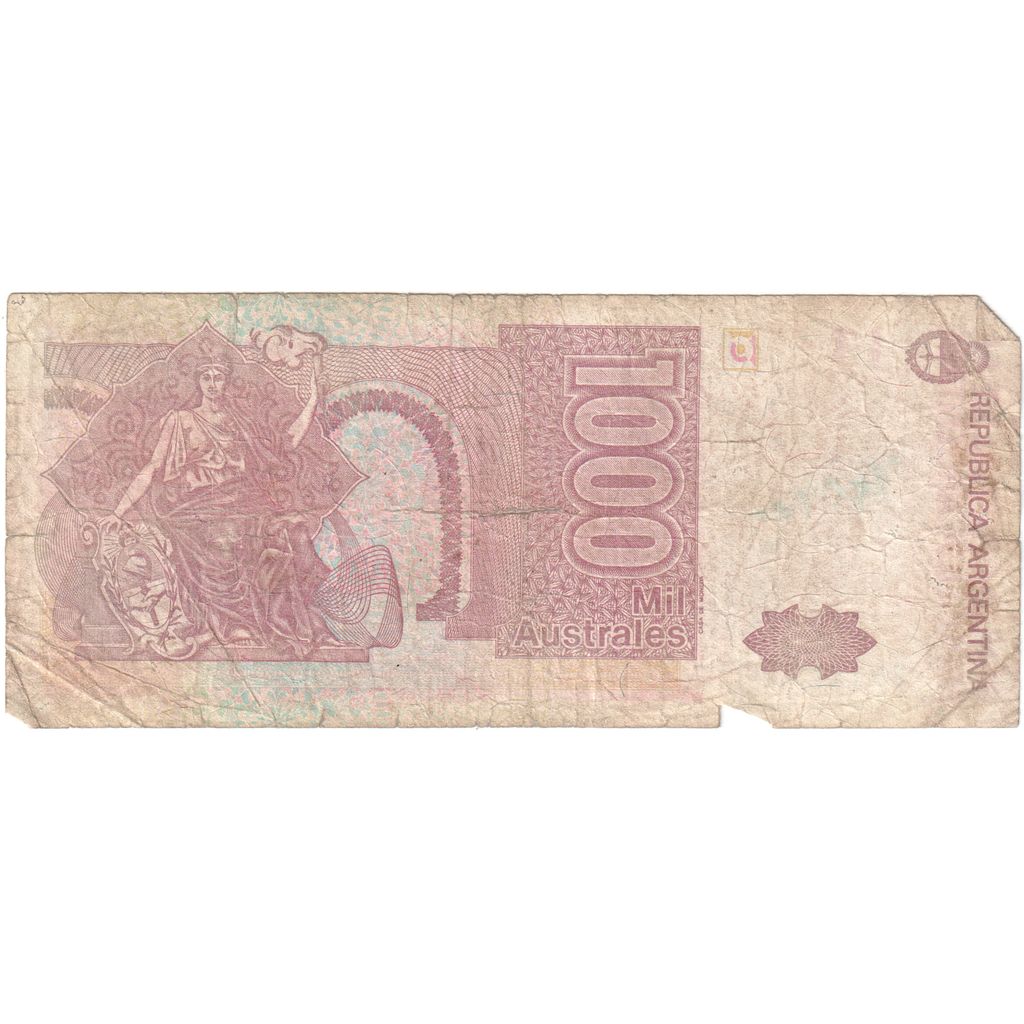 Argentinien, 1000 Australes, SGE