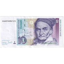 GERMANY - FEDERAL REPUBLIC, 10 Deutsche Mark, 1993-10-01, AU(50-53)