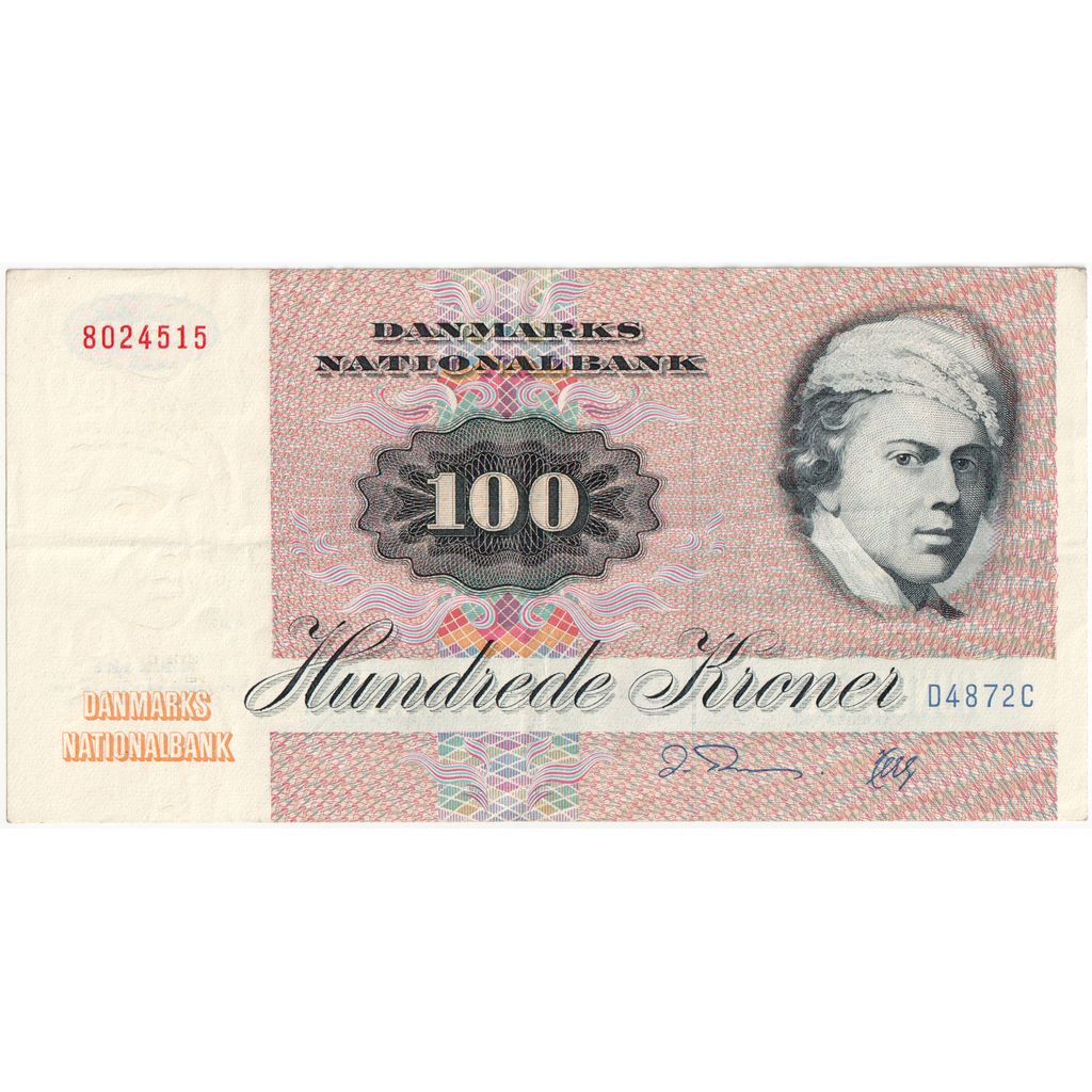 Dinamarca, 100 Kroner, EBC