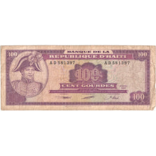 Haiti, 100 Gourdes, 1991, MB