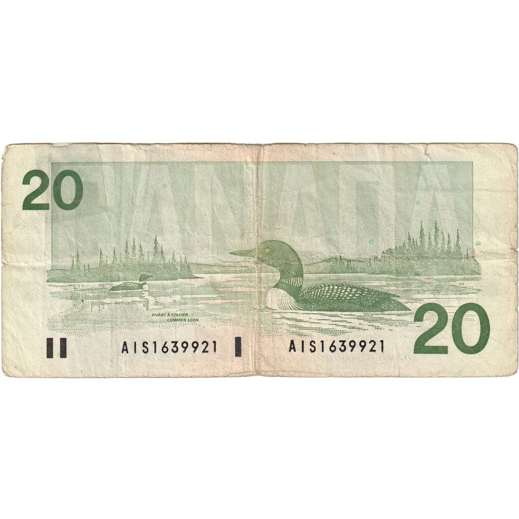 Canadá, 20 Dollars, BC