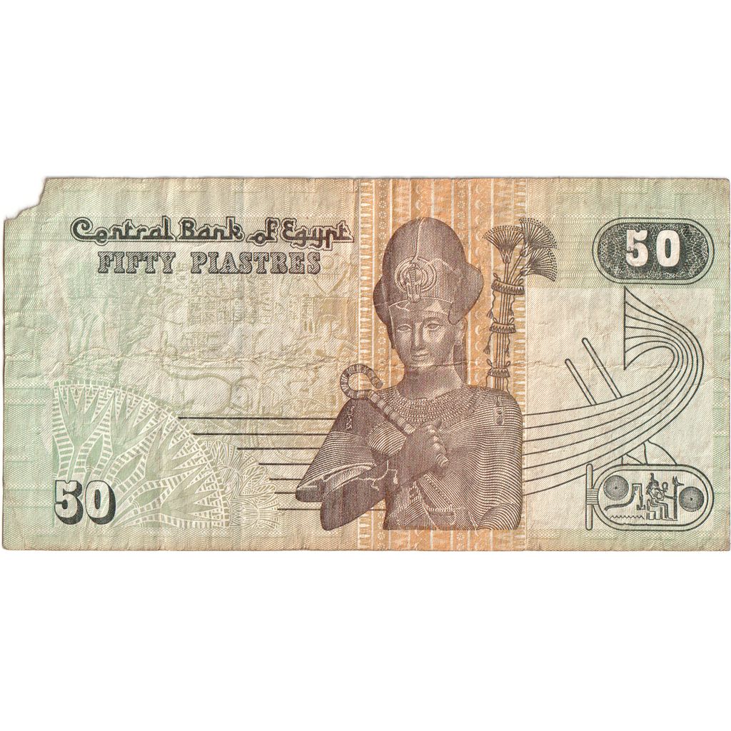 Egypte, 50 Piastres, B