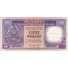 Hong Kong, 50 Dollars, 1992-01-01, SS+