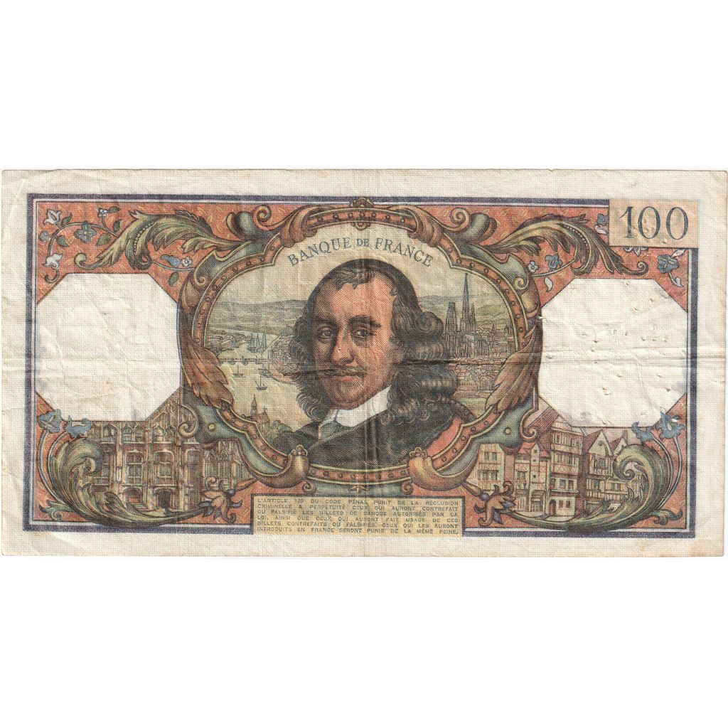 Frankrijk, 100 Francs, Corneille, 1973-11-08, D.775 24902, TB