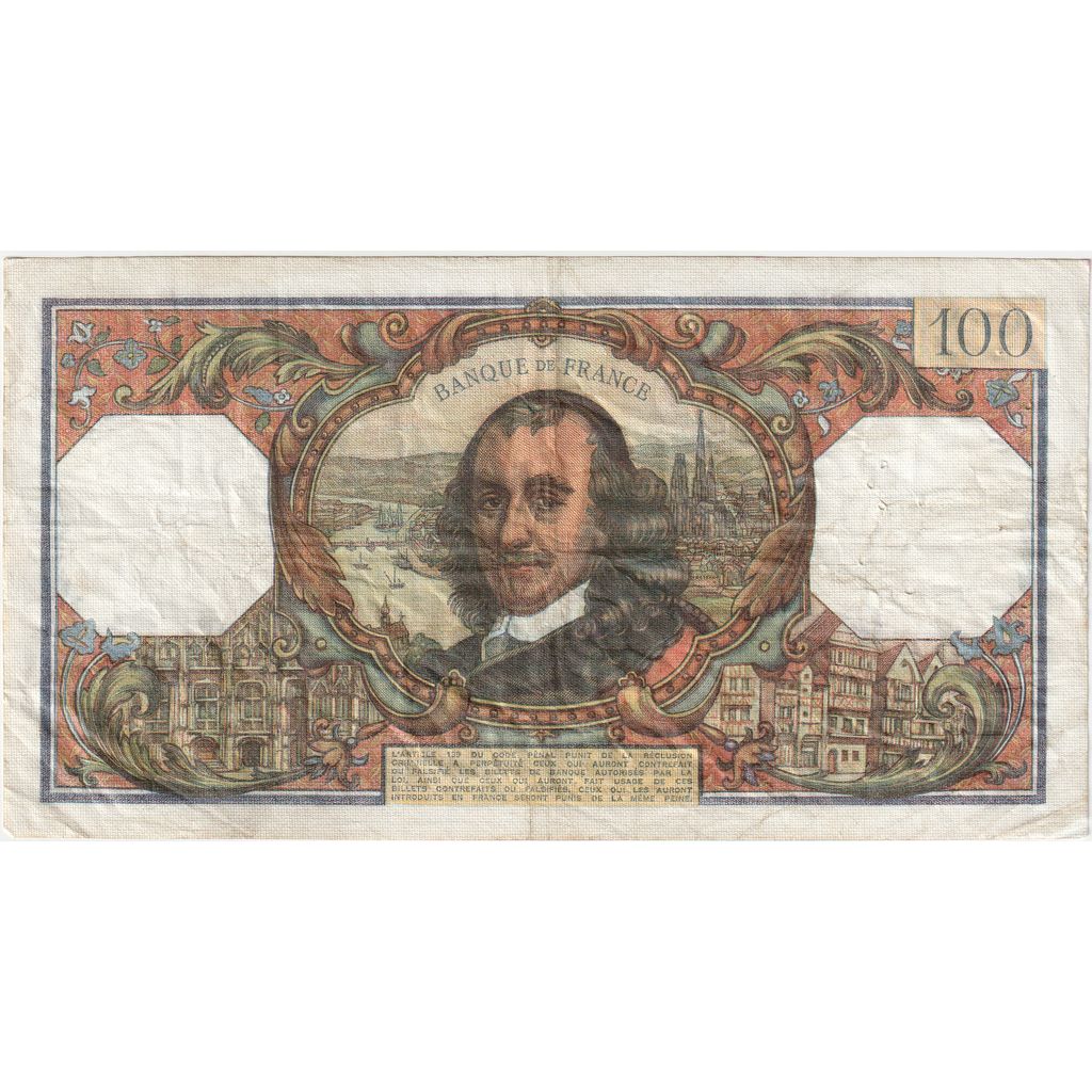 Frankrijk, 100 Francs, Corneille, 1974-07-04, S.812 73638, TB