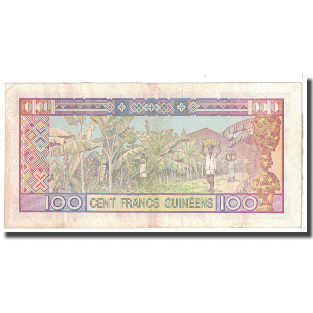 Banknote, Guinea, 100 Francs, 1960, 1960-03-01, KM:30a, EF(40-45)
