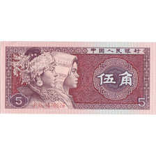 China, 5 Jiao, Undated (1980), UNC(65-70)