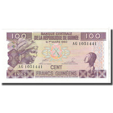 Banknote, Guinea, 100 Francs, 1960, 1960-03-01, KM:30a, UNC(65-70)