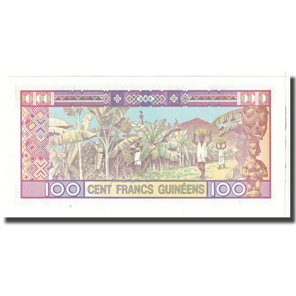 Banknote, Guinea, 100 Francs, 1960, 1960-03-01, KM:30a, UNC(65-70)