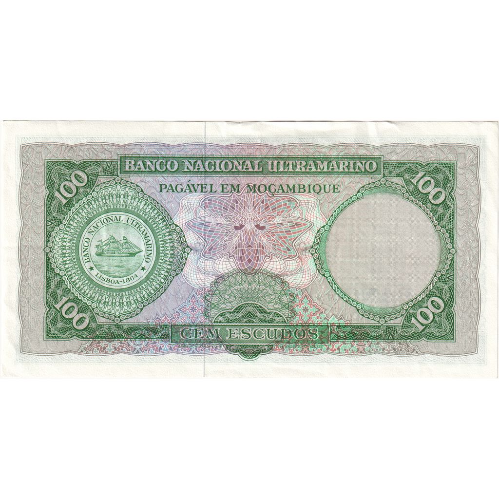 Moçambique, 100 Escudos, 1961-03-27, UNC(60-62)