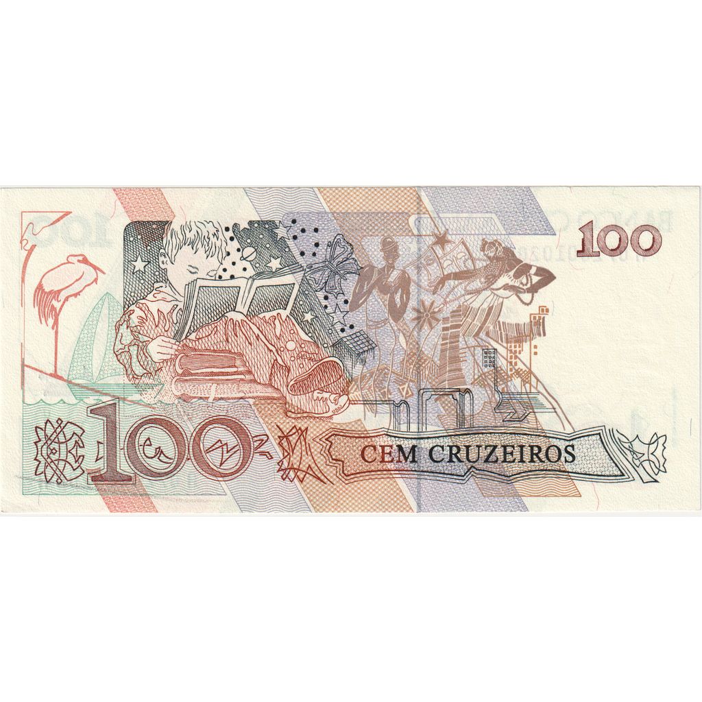 Brasile, 100 Cruzeiros, FDS