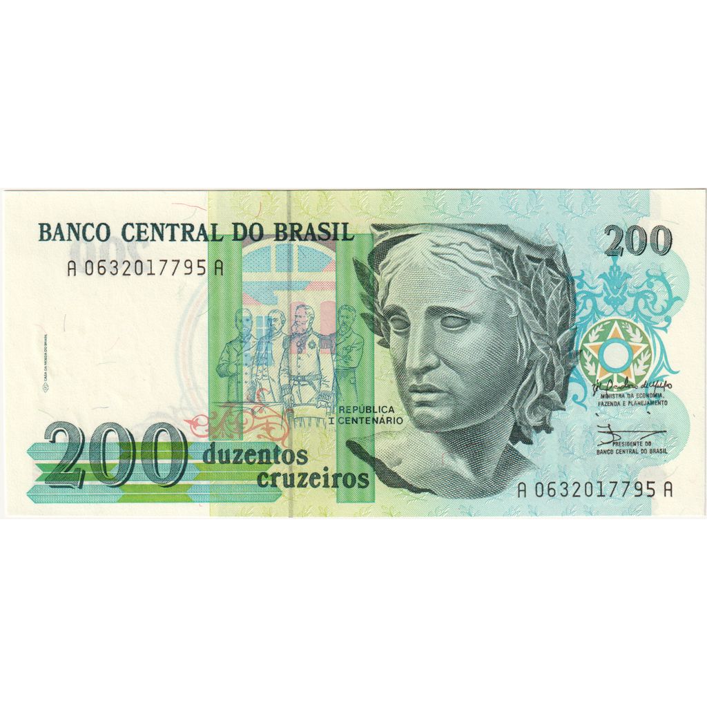 Brasile, 200 Cruzeiros, FDS
