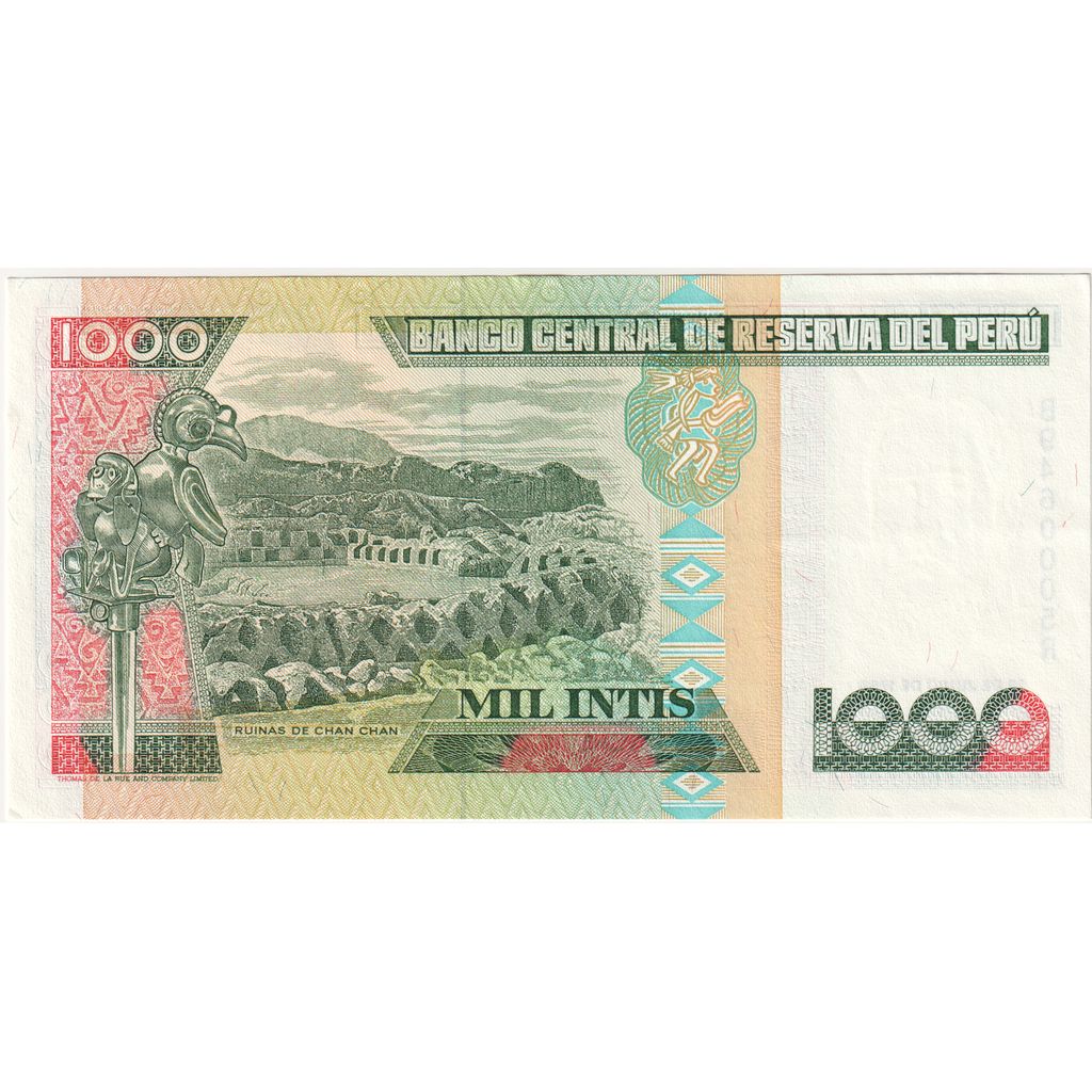 Perù, 1000 Intis, 1988-06-28, FDS