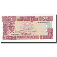 Billet, Guinea, 50 Francs, 1985, KM:29a, NEUF
