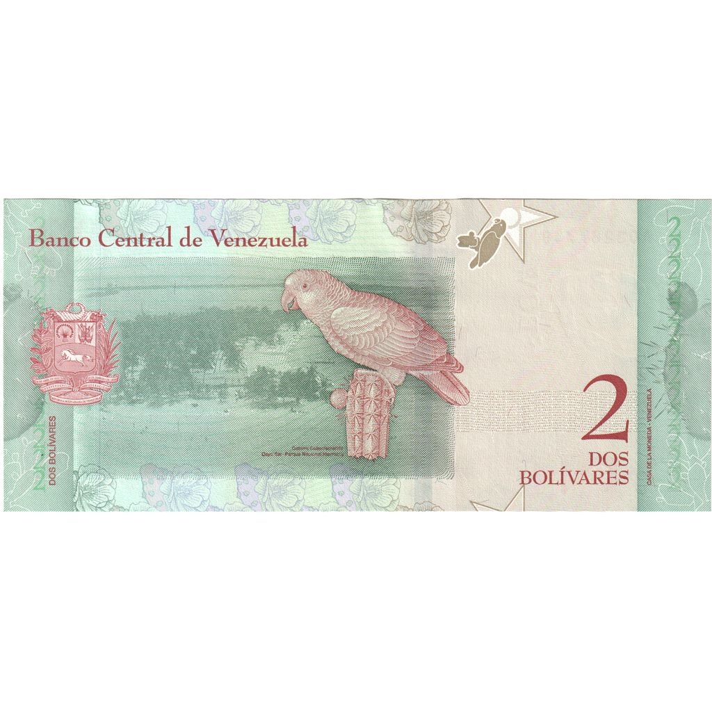 Venezuela, 2 Bolivares, 2018-01-15, UNC(63)