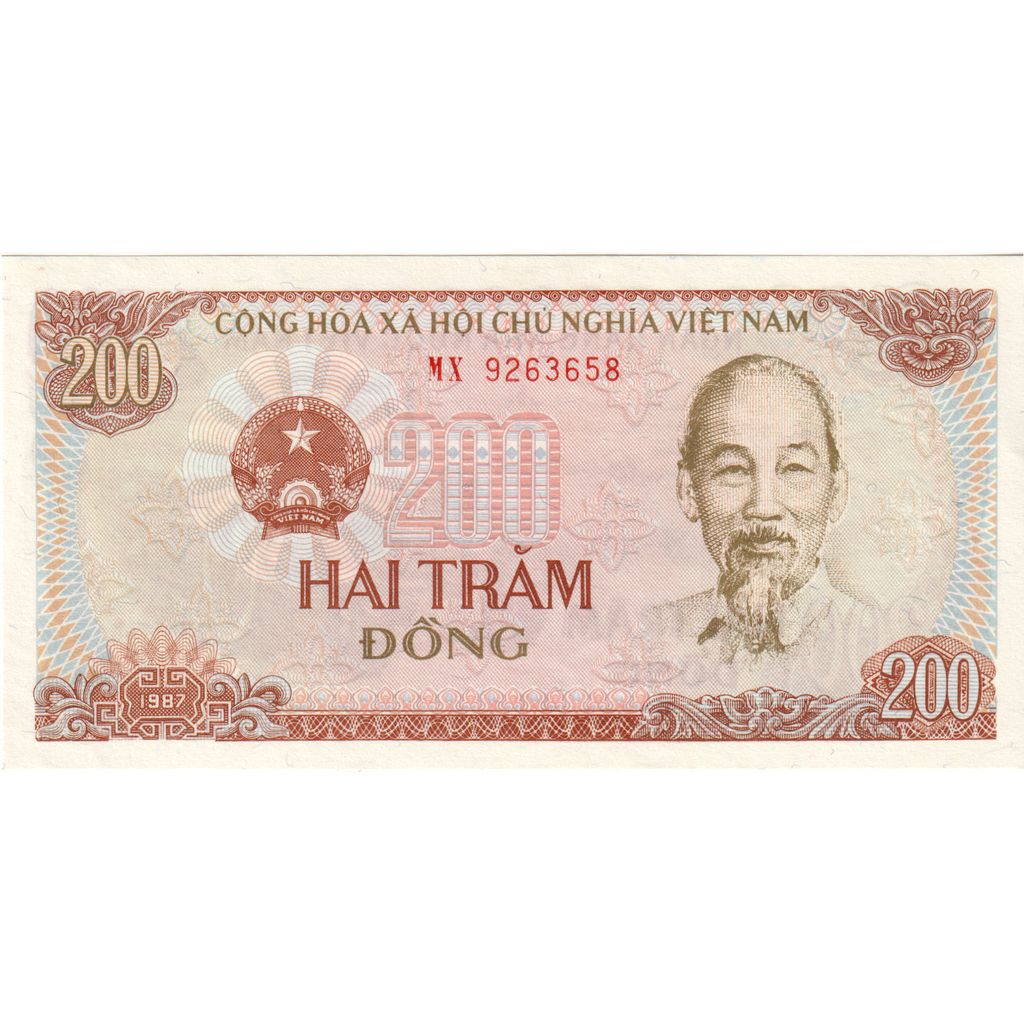 Vietnam, 200 Dông, UNC