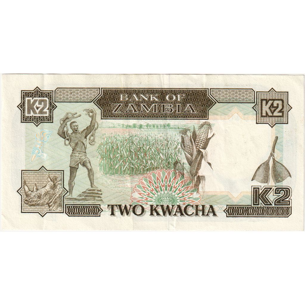 Zambia, 2 Kwacha, AU(55-58)