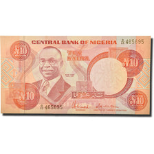 Banknote, Nigeria, 10 Naira, 1984, KM:25c, UNC(65-70)