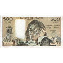 Francia, 500 Francs, Pascal, 1991-01-03, J.342, BB