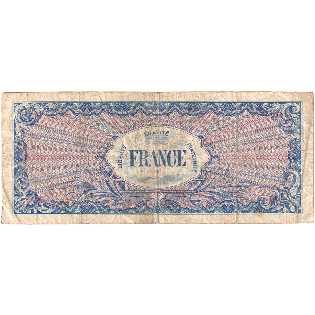 France, 50 Francs, 1945 Verso France, SÉRIE 1944, VF(20-25)