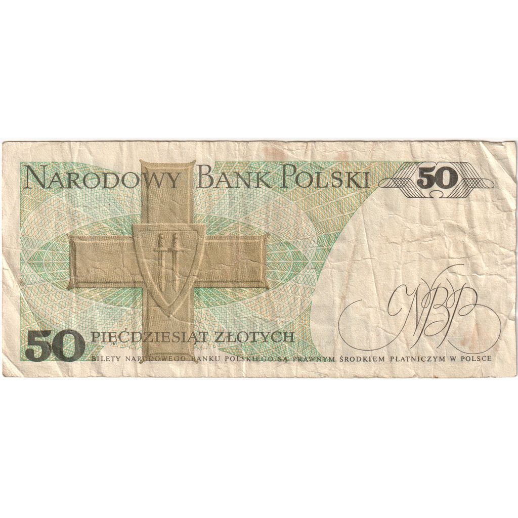 Polska, 50 Zlotych, 1986-06-01, VF(20-25)
