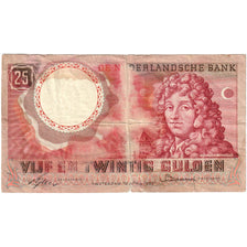 Banknote, Netherlands, 25 Gulden, 1955-04-10, VF(20-25)