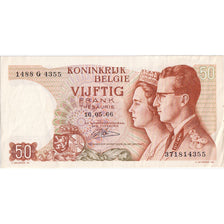 Billet, Belgique, 50 Francs, 1966, 1966-05-16, KM:139, SUP