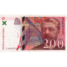 France, 200 Francs, Eiffel, J 030227430, AU(55-58)