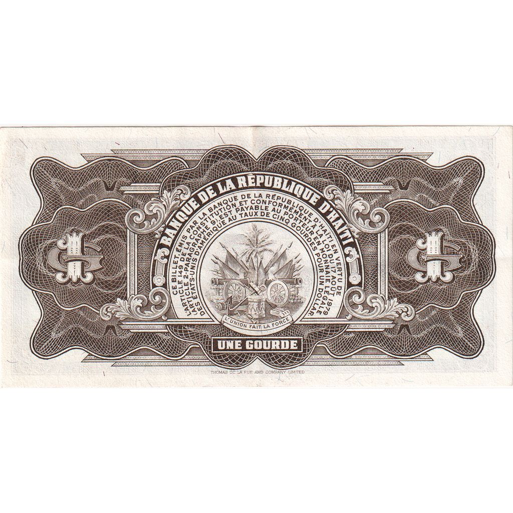 Haiti, 1 Gourde, UNC(65-70)