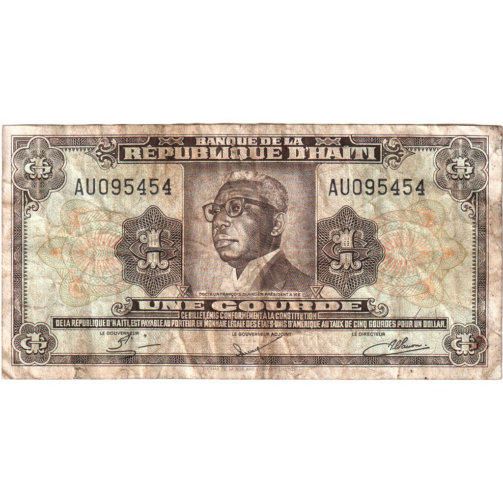 Haiti, 1 Gourde, VF(30-35)