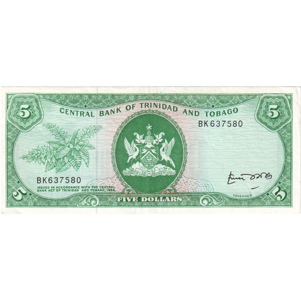 Trinité-et-Tobago, 5 Dollars, SPL