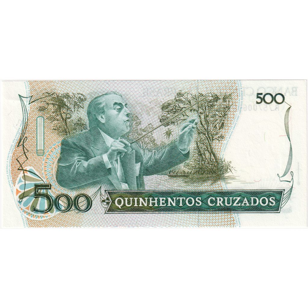 Brazil, 500 Cruzados, UNC(60-62)