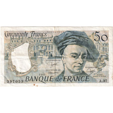 France, 50 Francs, Quentin de La Tour, A.37, AU(55-58)