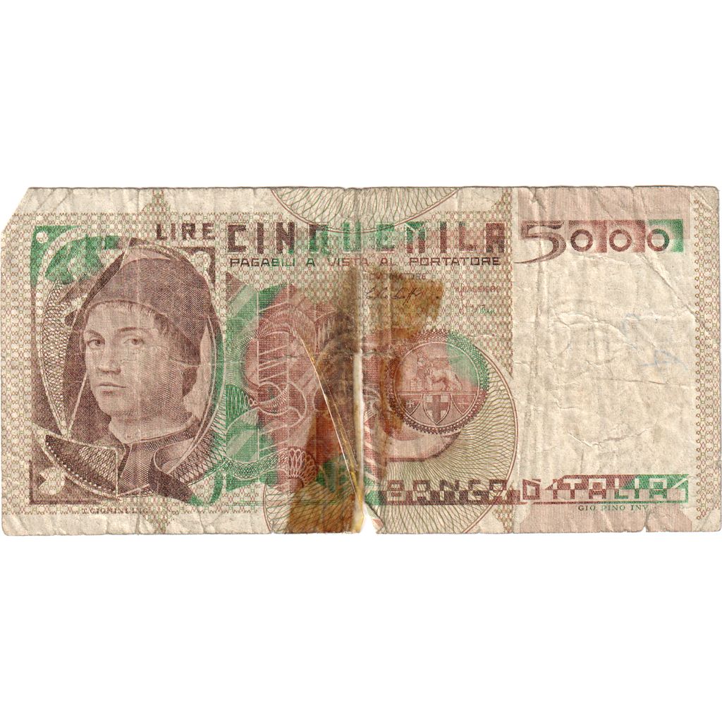 Italië, 5000 Lire, 1979-03-09, TB