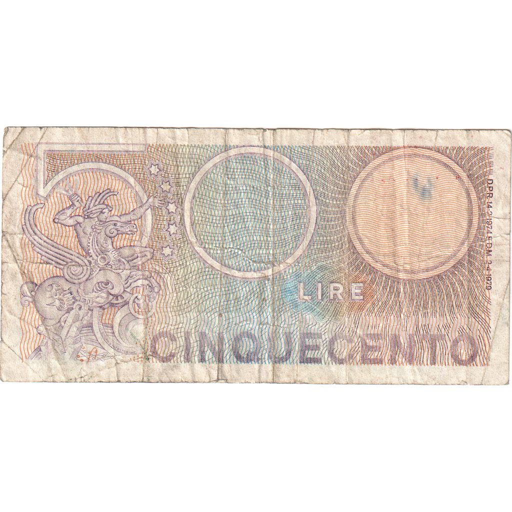Italië, 500 Lire, TB+