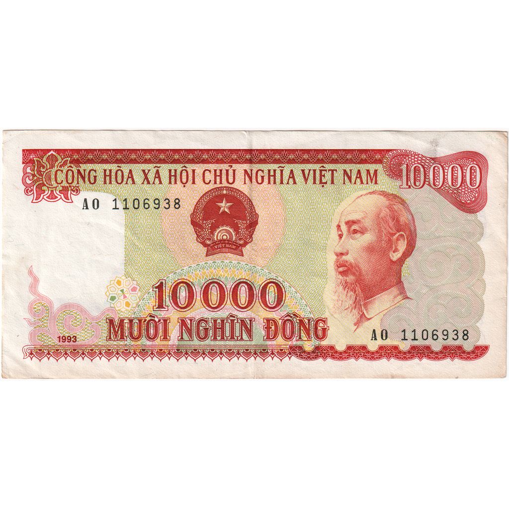 Vietname, 10,000 Dông, UNC(60-62)