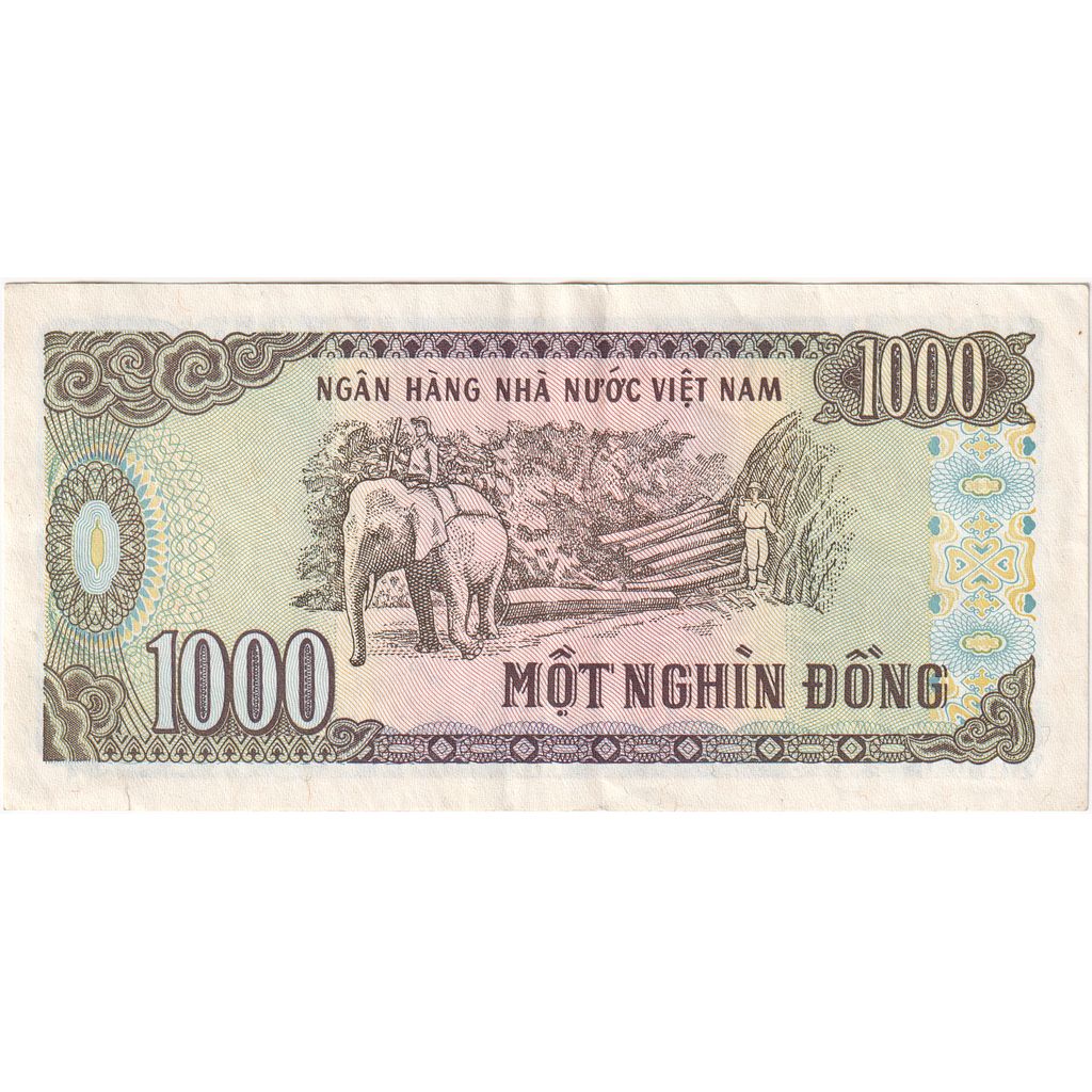 Vietname, 1000 Dông, 1988, AU(55-58)