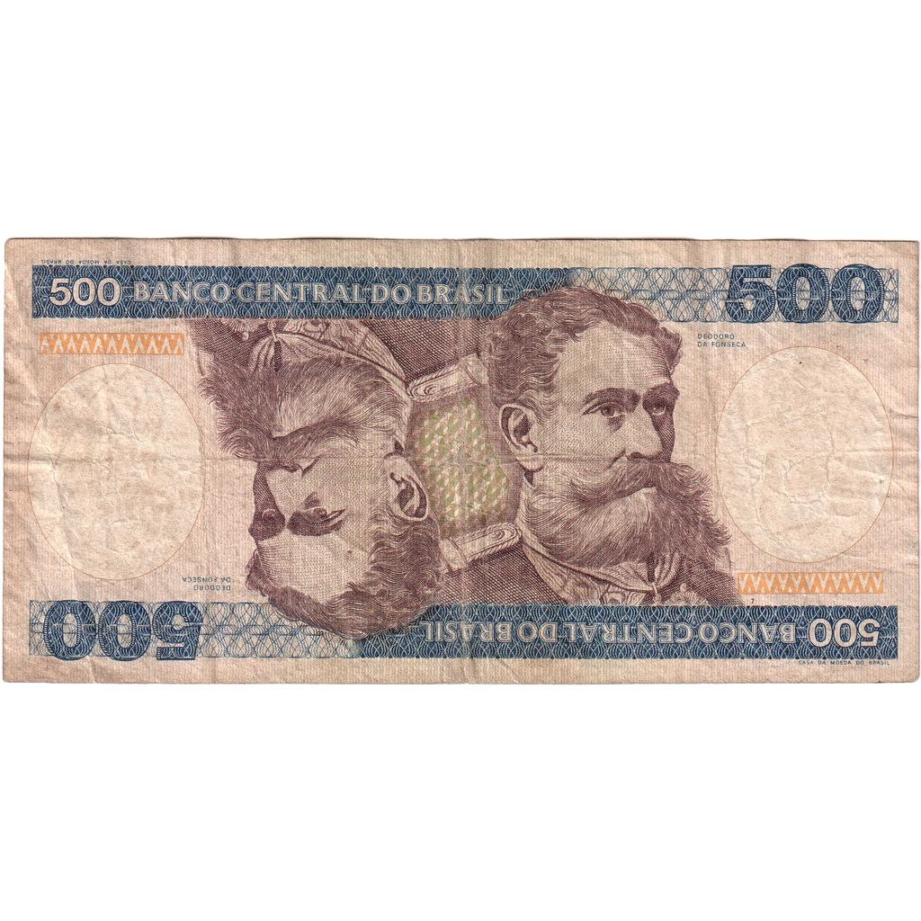 Brazil, 500 Cruzeiros, EF(40-45)