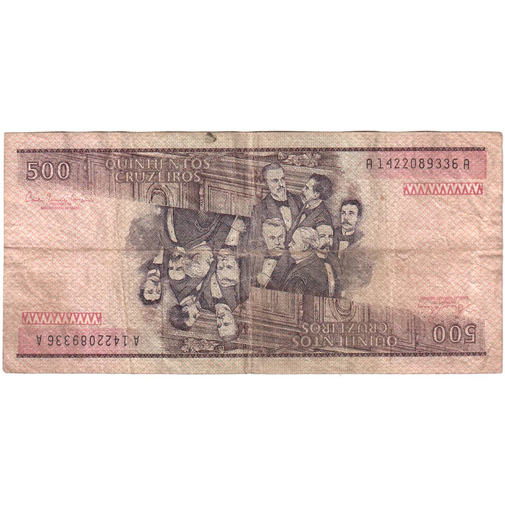 Brazil, 500 Cruzeiros, EF(40-45)