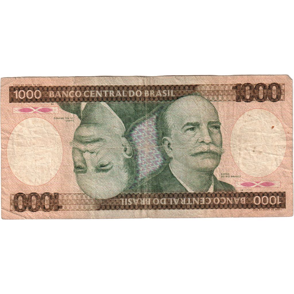 Brazil, 1000 Cruzeiros, AU(50-53)